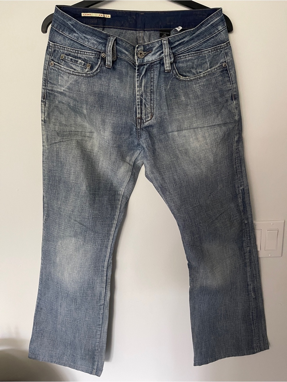 Men’s Buffalo David Bitton Faded Jeans 30 X 34 Style Game